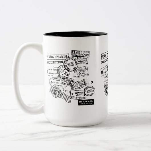 VISAS CUP ツートーンマグカップ (左)