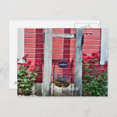 Visby Welcomeの看板 ポストカード (正面/裏面)