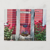 Visby Welcomeの看板 ポストカード (正面)