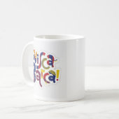 Visca Barça コーヒーマグ FCバルセロナ ファングッズ コーヒーマグカップ (正面左)