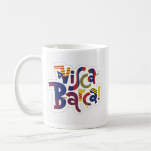 Visca Barça コーヒーマグ FCバルセロナ ファングッズ コーヒーマグカップ
