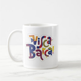 Visca Barça Coffee Mug  FC Barcelona Fan Gift コーヒーマグカップ