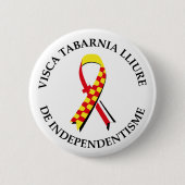 Visca Tabarnia Lliure de Independentisme 缶バッジ (正面)