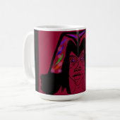 Viscountess with Headdress  コーヒーマグカップ (正面左)