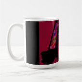 Viscountess with Headdress  コーヒーマグカップ (左)