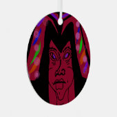 Viscountess with Headdress メタルオーナメント (正面右)