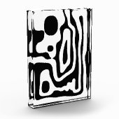 Viseグリップ:抽象芸術ブラック&ホワイト フォトブロック (左)