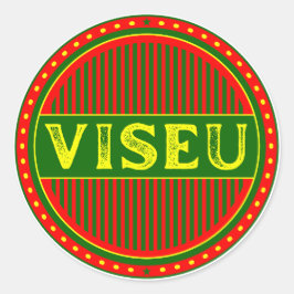 Viseu City Pride Emblem – Portuguese Identity ラウンドシール