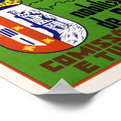 Viseu Portugal Vintage Poster 1934 ポスター (角)