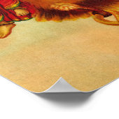 Vishnu、Garuda、Vahana by Raja Ravi Varma ポスター (角)