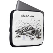 Vishnuh-Genootschap intocht vanuit zee ラップトップスリーブ (正面右)