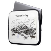 Vishnuh-Genootschap intocht vanuit zee ラップトップスリーブ (正面左)