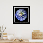 Visible Earth：青い大理石 ポスター (キッチン)