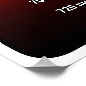 Visible Light Spectrum and RGB Color Wheel Poster ポスター (角)