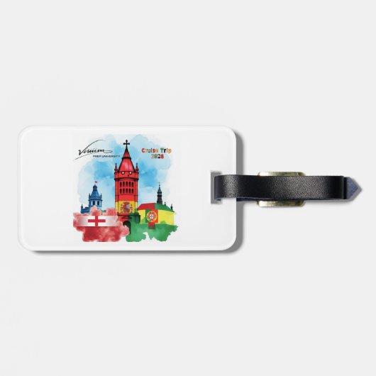 Visiiion Luggage Tag ラゲッジタグ (裏面横)