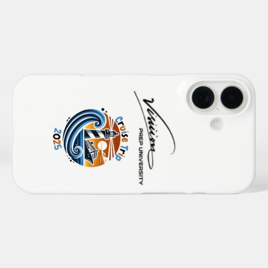 Visiion Merch iPhone 16ケース Case-Mate iPhoneケース (裏面 (横))