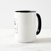 VISIONに築かれた富 - 投資家 マグカップ (正面右)