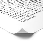 VISIONライフゴール 感動的 ポスター (角)