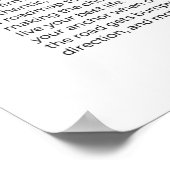 VISION 感動的 Wall Art ポスター (角)