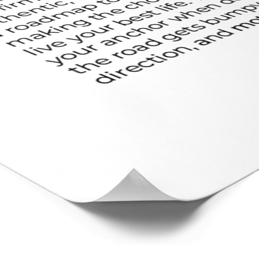 VISION 感動的 Wall Art ポスター (角)