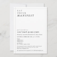 Vision Boardパーティー女性ネットワーキングワークショップ