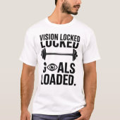 Vision Locked Goals Loaded T-Shirt - Tactical Prod Tシャツ (正面)