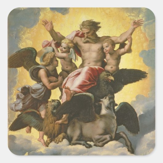 Vision of Ezekiel, c.1518 スクエアシール (正面)