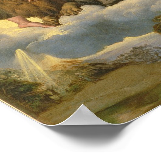 Vision of Ezekiel, c.1518 ポスター (角)