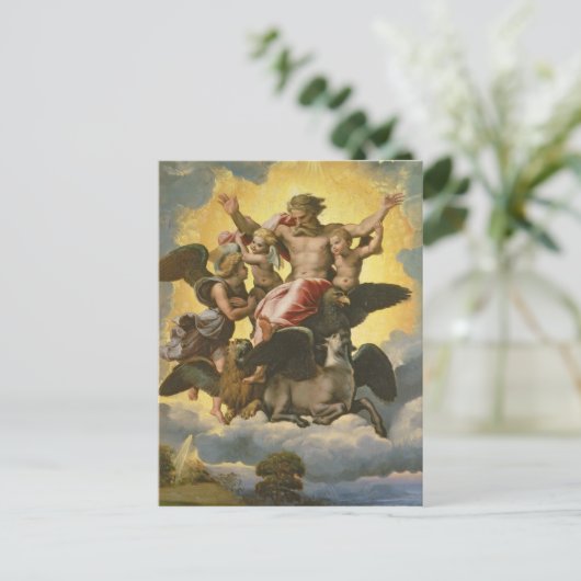 Vision of Ezekiel, c.1518 ポストカード (スタンド正面)