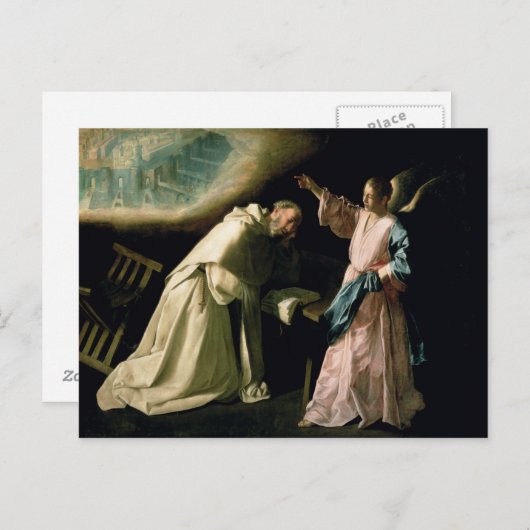 Vision of St. Peter Norasco, 1629 ポストカード (正面/裏面)