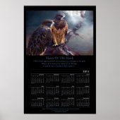 Vision Of The Hawk 2011 Art Calendar Poster ポスター (正面)