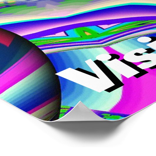 Vision Quest (単語の変更) ポスター (角)