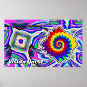 Vision Quest (単語の変更) ポスター (正面)