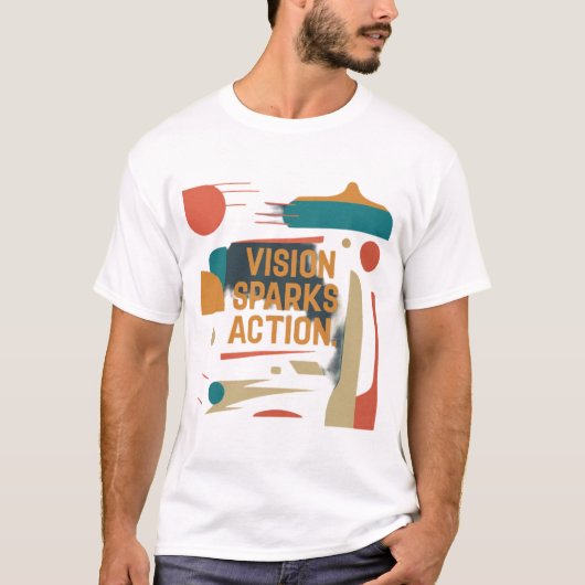 Vision Sparksアクション Tシャツ (正面)