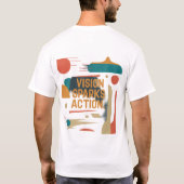 Vision Sparksアクション Tシャツ (裏面)
