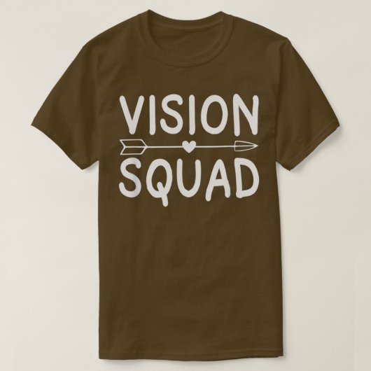 Vision Squad Optometrist Optometry Eyes Doctor Gif Tシャツ (デザイン正面)