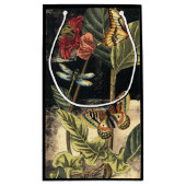 Vision Studioによる暗い自然シーン スモールペーパーバッグ (裏面)