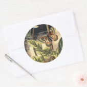 Vision Studioによる暗い自然シーン ラウンドシール (封筒)