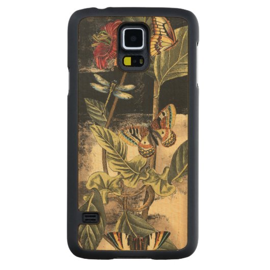 Vision Studioによる暗い自然シーン CarvedメープルGalaxy S5スリムケース (裏面)