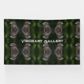Visionaryギャラリーカスタム文字イーグル画像または写真 横断幕 (横)