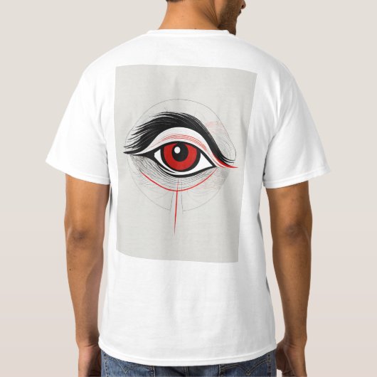 「Visionary Enumb: Eye Logo Tee」 Tシャツ (裏面)