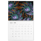 Visionary Fractal Art 12ヶ月カレンダー カレンダー (3月 2026)