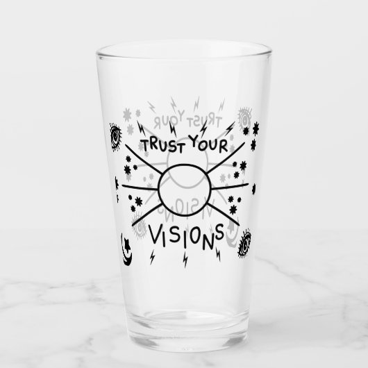 Visions Glass Cupを信頼する タンブラーグラス (正面)