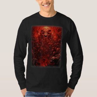 Visions of Hell Satan Devils Demons Monster Skelet Tシャツ