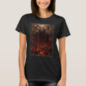 Visions of Hell Satan Devils Demons Monster Skelet Tシャツ (正面)