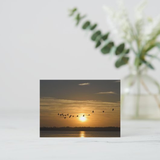 Visions of St. Augustine, Florida Business Card 名刺 (スタンド正面)