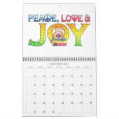 Visions & Verses Year of Inspirationカレンダー カレンダー (1月 2017)