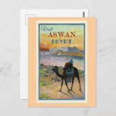 Visit Aswan, Egypt ポストカード (正面/裏面)