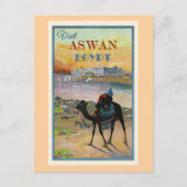 Visit Aswan, Egypt ポストカード (正面)