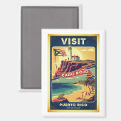 Visit Cabo Rojo - Puerto Rico poster マグネット (正面/裏面)